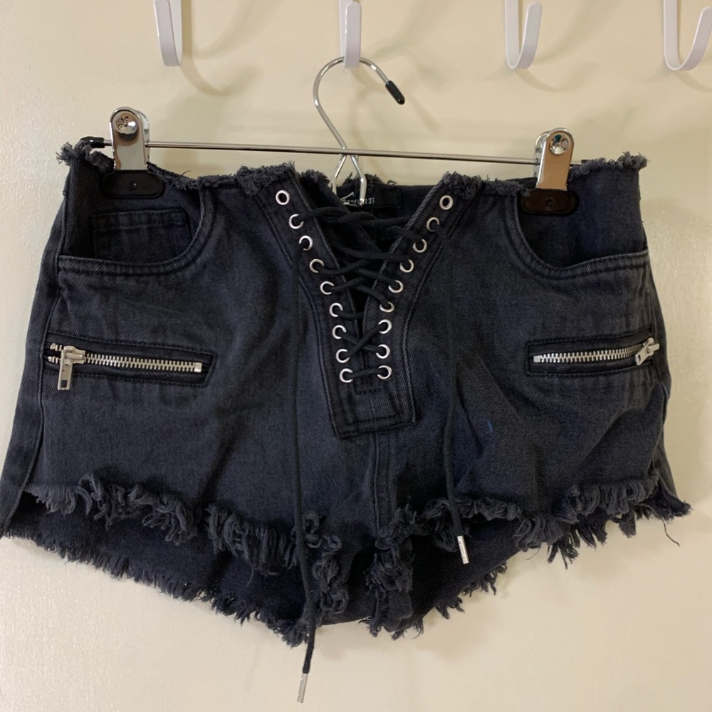 Black shorts
